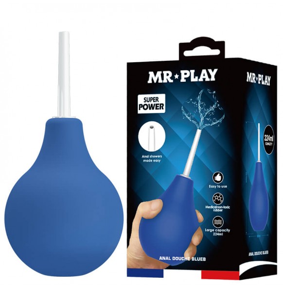 MR PLAY - BLUEB Cleansing Tools (Vaginal & Anal) MR PLAY - BLUEB Cleansing Tools (Vaginal & Anal)